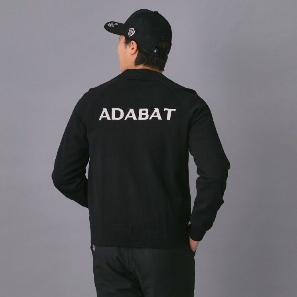 アダバット（adabat）/【新レーベル ADABAT NAVY】スリーブラインニットブルゾン_7