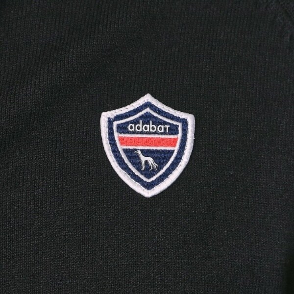アダバット（adabat）/【新レーベル ADABAT NAVY】スリーブラインニットブルゾン_10