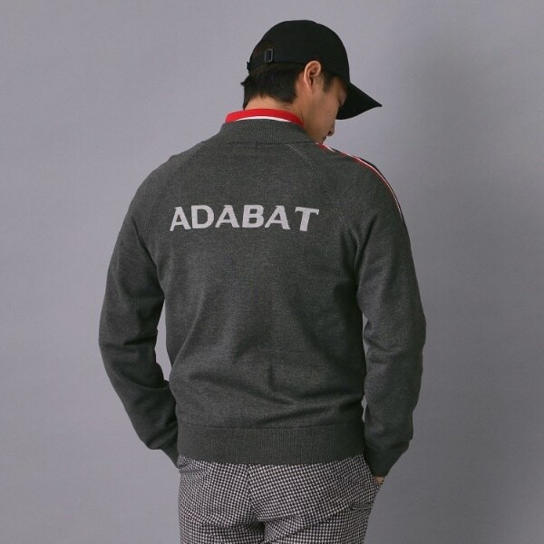 アダバット（adabat）/【新レーベル ADABAT NAVY】スリーブラインニットブルゾン_11