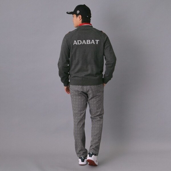 アダバット（adabat）/【新レーベル ADABAT NAVY】スリーブラインニットブルゾン_12
