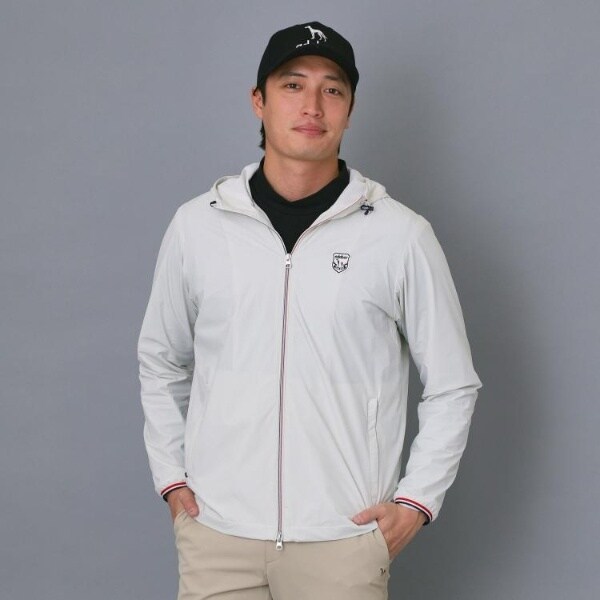 アダバット（adabat）/【ADABAT NAVY】撥水ナイロンジップフーディ_2