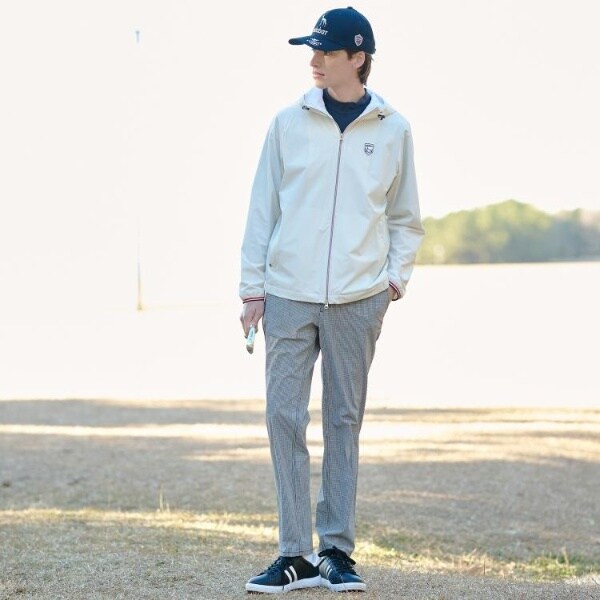 アダバット（adabat）/【ADABAT NAVY】撥水ナイロンジップフーディ_6