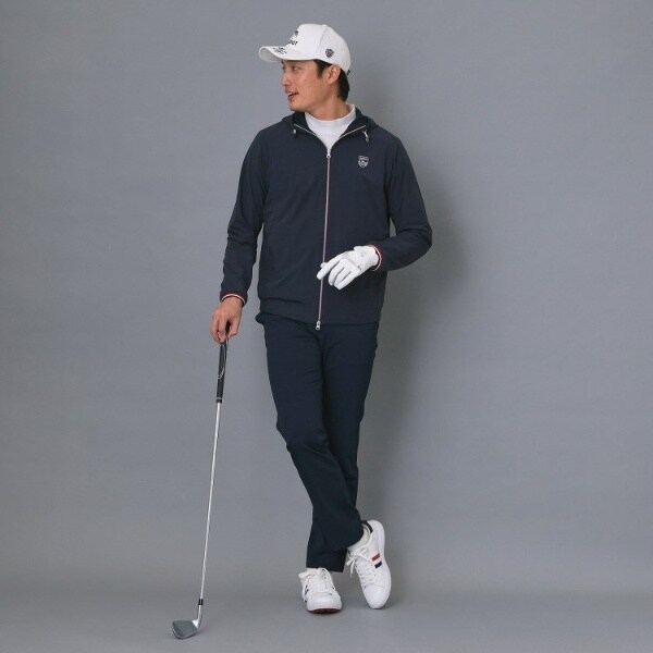 アダバット（adabat）/【ADABAT NAVY】撥水ナイロンジップフーディ_11