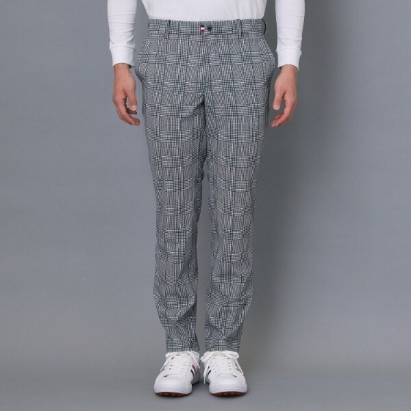 アダバット（adabat）/【ADABAT NAVY】撥水 フルダルチェックテーパードパンツ_5