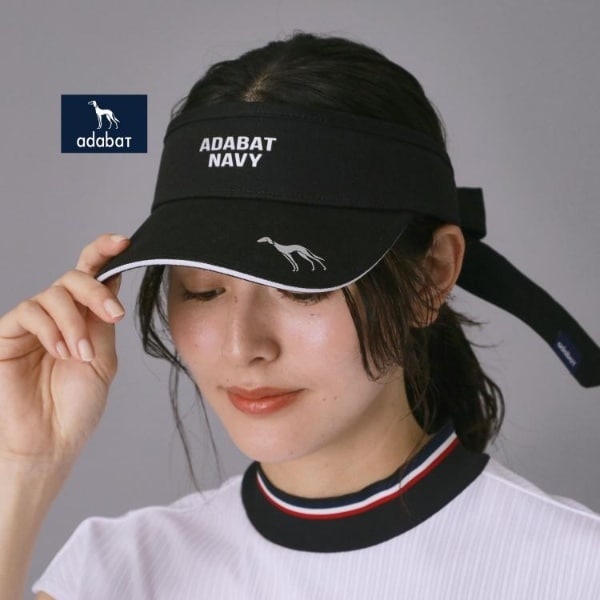 アダバット（adabat）/【ADABAT NAVY】リボンバイザー
