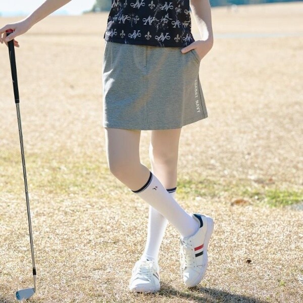 アダバット（adabat）/【ADABAT NAVY】UVカット ポンチAラインスカート_7