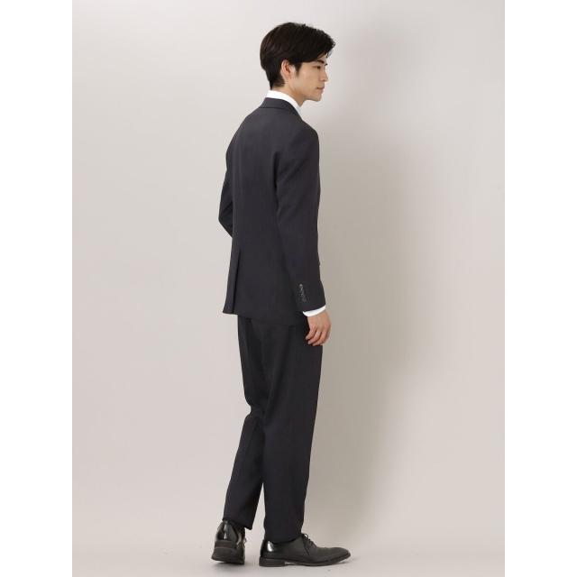 【洗えるスーツ】XL TAKA-Q スーツ セットアップ ネイビー 紺 Y7 洗えるスーツ】XL TAKA-Q スーツ セットアップ ネイビー 紺 Y7