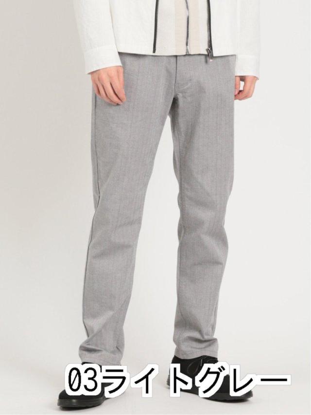 タカキュー（TAKA−Q）/レノマ オム ストレッチヘリンボン 5ポケットスリムパンツ