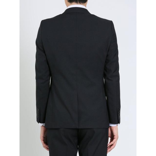 タカキュー（TAKA−Q）/【超光沢 ストレッチ】レノマ オム 2ボタン3ピース ビジネスセットアップスーツ ジオメトリック紺