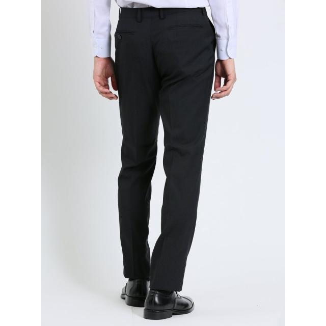 タカキュー（TAKA−Q）/【超光沢 ストレッチ】レノマ オム 2ボタン3ピース ビジネスセットアップスーツ ジオメトリック紺