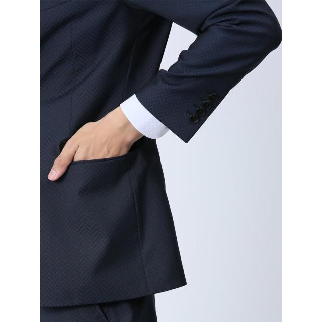 タカキュー（TAKA−Q）/【光沢 ストレッチ】レノマ オム 2ボタン2