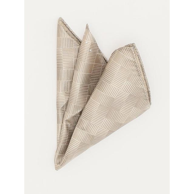 タカキュー（TAKA−Q）/レノマ オム シルク パネル柄 ナロータイ&チーフセット タカキュー（TAKA−Q）/レノマ オム シルク パネル柄 ナロータイ