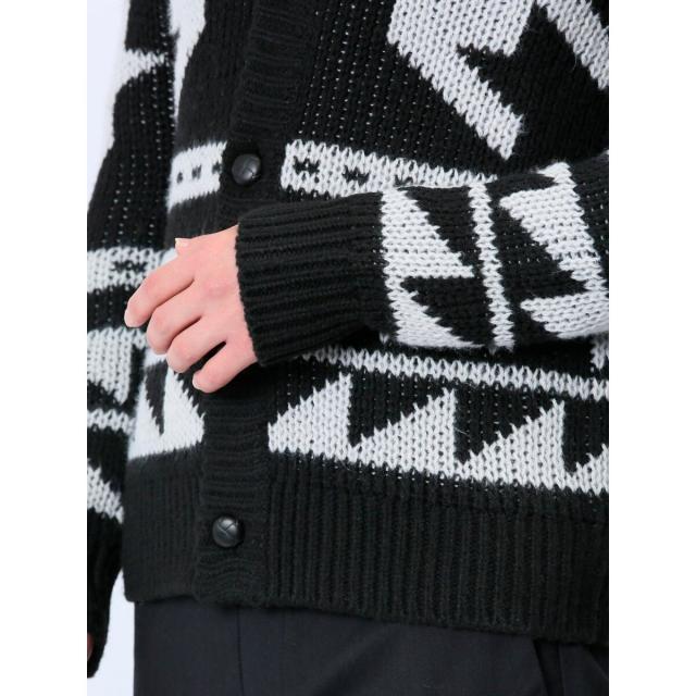 タカキュー（TAKA−Q）/レノマ オム ジャガード Vネック ニット