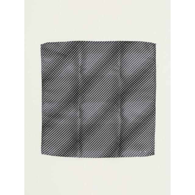 タカキュー（TAKA−Q）/レノマオム シルク パネル柄 ナロータイ&チーフ