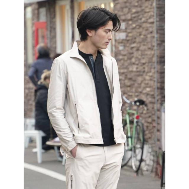 タカキュー（TAKA−Q）/レノマ オム ブライトニット スタンドブルゾン(セットアップ可能)