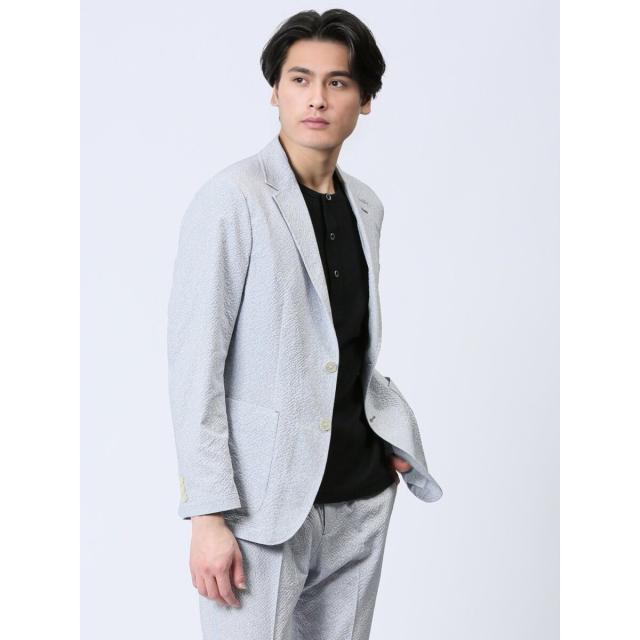 タカキュー（TAKA−Q）/レノマ オム 軽量 2ボタンジャケット プリント