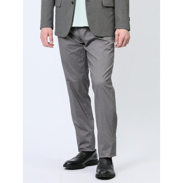 タカキュー（TAKA−Q）/タカキュー クロスストレッチ ノータックビジネスパンツ ライトグレー(セットアップ可能)