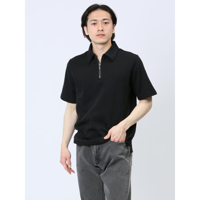 タカキュー（TAKA−Q）/レノマ オム ファスナー使い 半袖ポロシャツの通販は 6,380円