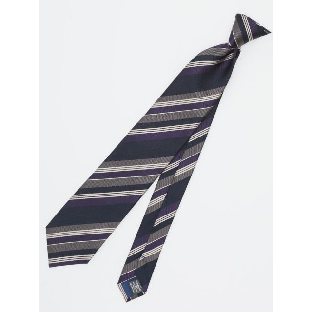 タカキュー（TAKA−Q）/スーティスト 日本製 シルクストライプ柄 ネクタイ 8．0cm幅