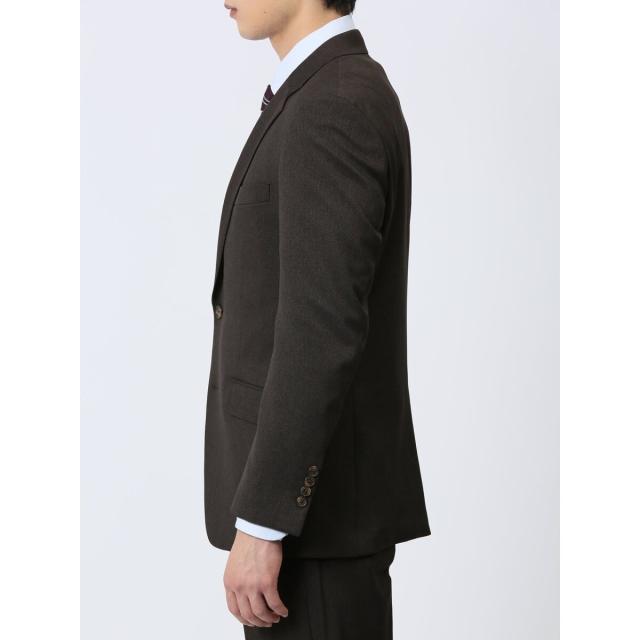 タカキュー（TAKA−Q）/【ストレッチ ウォッシャブル】タカキュー 2ボタン2ピース セットアアップスーツ ピンヘッドこげ茶