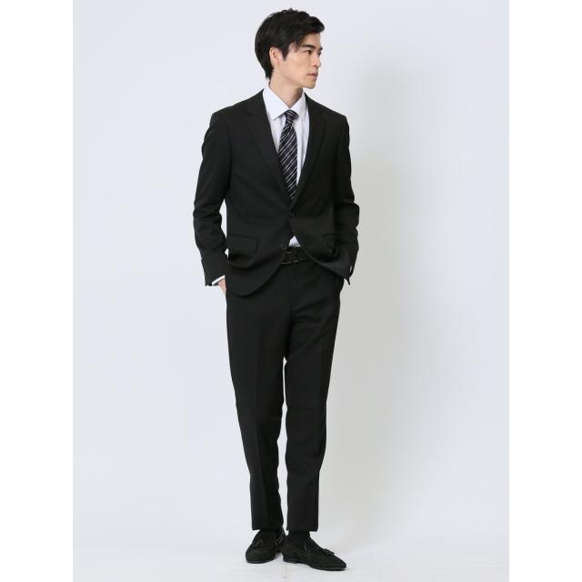 タカキュー（TAKA−Q）/【ストレッチ ウォッシャブル】タカキュー 2ボタン2ピース ビジネスセットアアップスーツ ストライプ