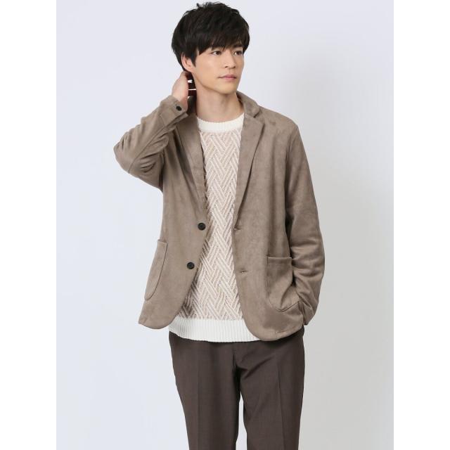 タカキュー（TAKA−Q）/タカキュー ピーチ起毛 2ボタン テーラードジャケット