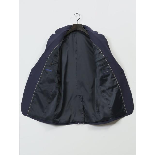 新品】タカキュー ビジネススーツ ストライプ紺 AB7 TAKA:Q