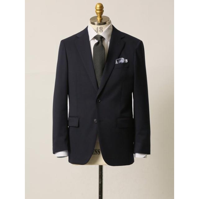 タカキュー（TAKA−Q）/スーティスト ストレッチ ウール混 2ボタンジャケット 紺(セットアップ可能)