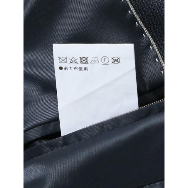 タカキュー（TAKA−Q）/【光沢 ウール混 ストレッチ】タカキュー 2ボタン4ピース6WAY ビジネスセットアップスーツ 紺_15