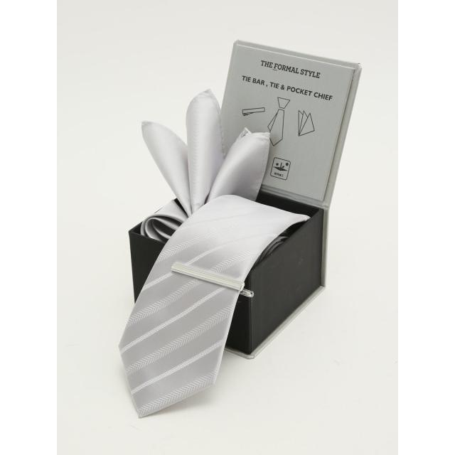 タカキュー（TAKA−Q）/タカキュー フォーマルネクタイ BOXセット ストライプ