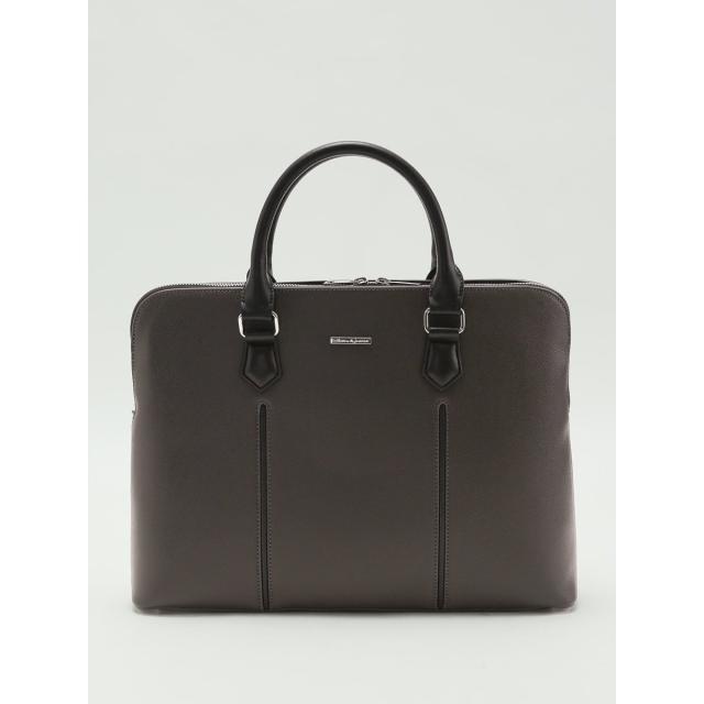 タカキュー（TAKA−Q）/【天ファスナー仕様】タカキュー 型押し 2WAYブリーフバッグ A4対応