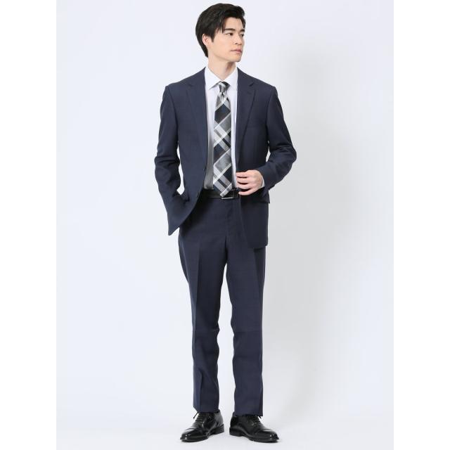 タカキュー（TAKA−Q）/【ストレッチ ウォッシャブル】タカキュー 2ボタン2ピース ビジネスセットアップスーツ ウィンドペン