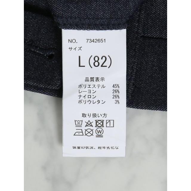 タカキュー（TAKA−Q）/タカキュー クロスストレッチ ノータックスラックス デニム風紺(セットアップ可能)_12