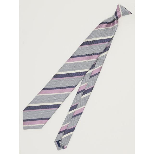 タカキュー（TAKA−Q）/スーティスト 日本製 シルクストライプ柄 ネクタイ 8．0cm幅