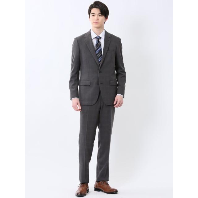 タカキュー（TAKA−Q）/【ストレッチ ウォッシャブル】タカキュー 2ボタン2ピース ビジネスセットアップスーツ チェック