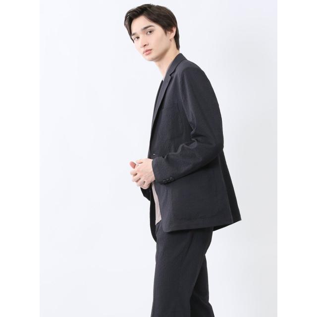 タカキュー（TAKA−Q）/レノマ オム ドットプリント 2ボタンジャケット