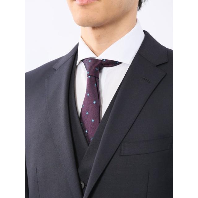 タカキュー（TAKA−Q）/【光沢 ウール混 2パンツ】タカキュー 2ボタン4