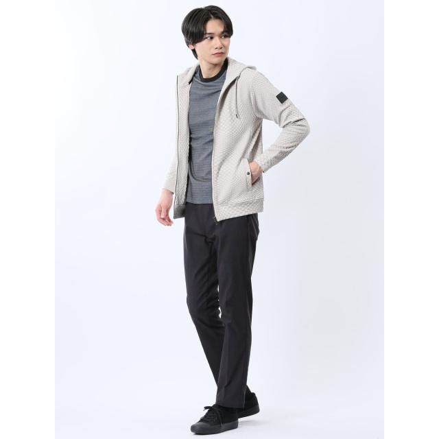 タカキュー（TAKA−Q）/【ストレッチ】レノマオム ランダムジャガード フルジップ 長袖パーカー_5