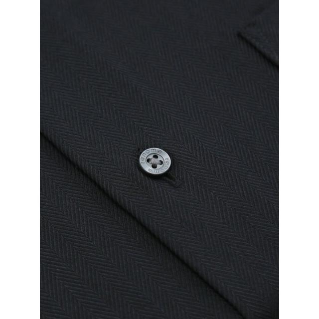 タカキュー（TAKA−Q）/イージーアイロン 綿混 スナップダウン 長袖 ビジネス ドレス ワイシャツ メンズ_4