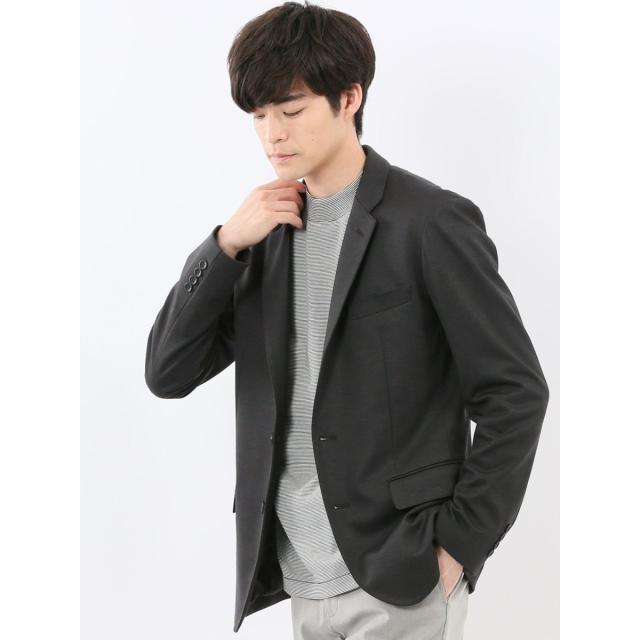 タカキュー（TAKA−Q）/【ストレッチ ウォッシャブル】タカキュー ポンチ 2ボタンジャケット カルゼグレー