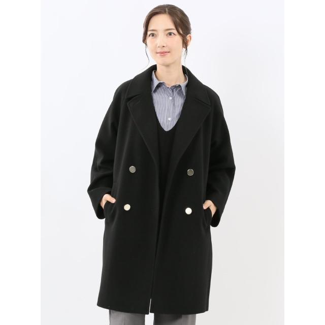 タカキュー（TAKA−Q）/【ハンドウォッシャブル】m．f．エディトリアル オーバーサイズ ピーコート