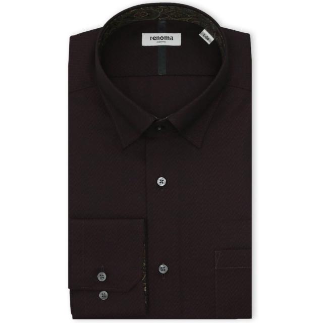 【NEW】タカキュー（TAKA−Q）/【モード イージーアイロン】レノマオム スナップダウン ビジネスドレス長袖シャツ