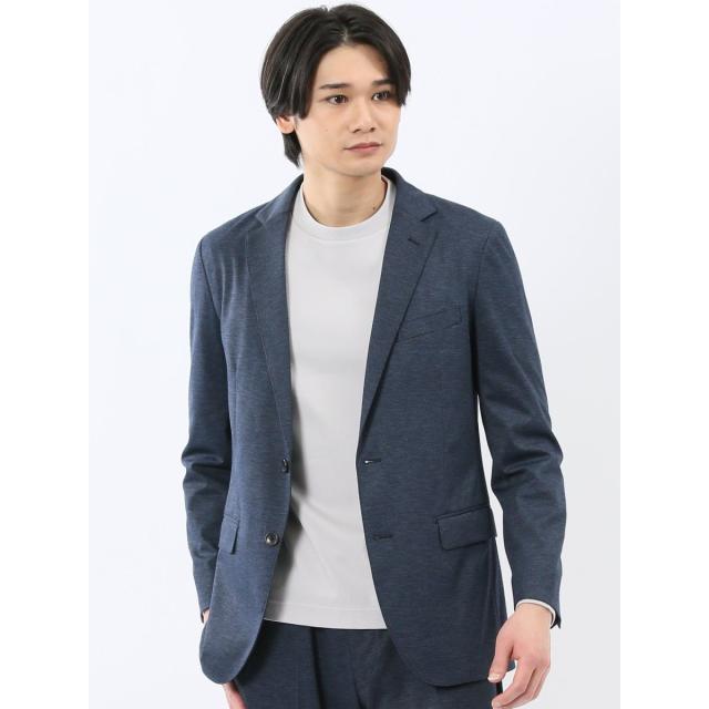 タカキュー（TAKA−Q）/【ストレッチ 手洗い可能】タカキュー 2ボタンジャケット 紺(セットアップ可能)