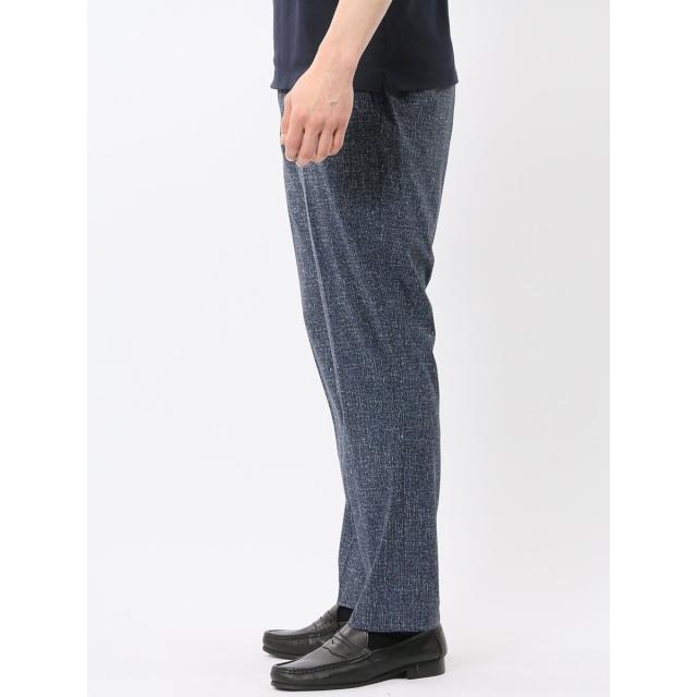 タカキュー（TAKA−Q）/【ストレッチ 接触冷感】タカキュー ノータック ビジネス パンツ 紺(セットアップ可能)_1