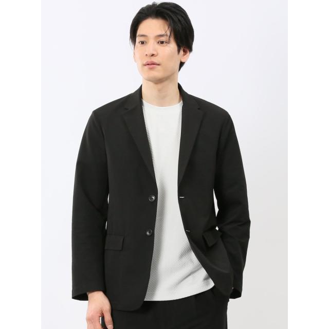 タカキュー（TAKA−Q）/【抗菌防臭・UV・速乾・軽量】タカキュー ドライ サッカー 2釦 ジャケット(セットアップ可能)