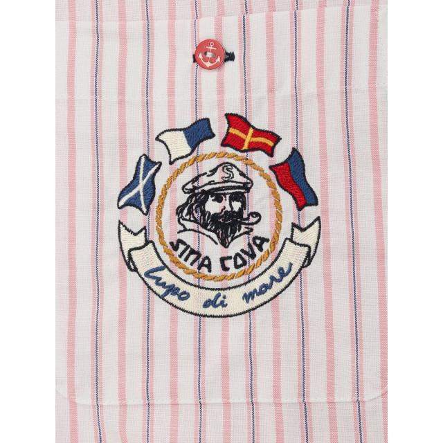 グランバック/【大きいサイズ】シナコバ 綿オックス ストライプ柄