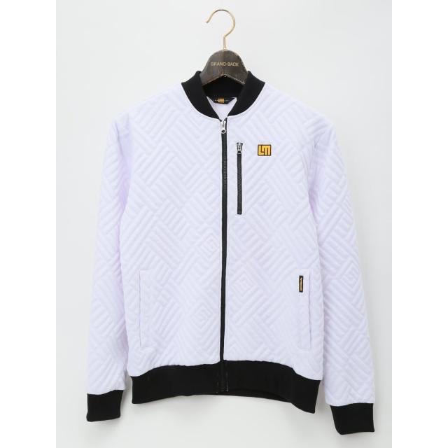 グランバック（GRAND−BACK）/【大きいサイズ】ラウドマウス 袋ジャガードブルゾン