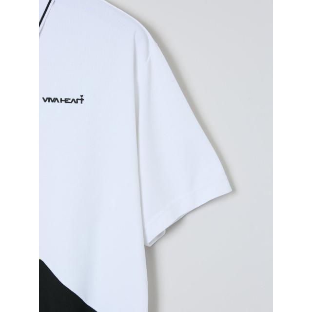 グランバック（GRAND−BACK）/【大きいサイズ 接触冷感 吸水速乾】ビバハート ゴルフ クレイジーカラーブロック 半袖ポロシャツ_8