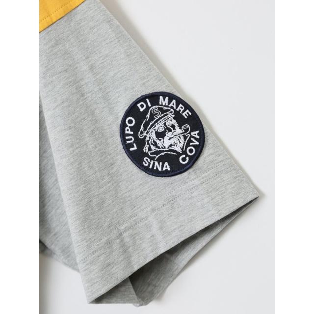 グランバック（GRAND−BACK）/【大きいサイズ】シナコバ 綿切替 クルーネック半袖Tシャツ_9