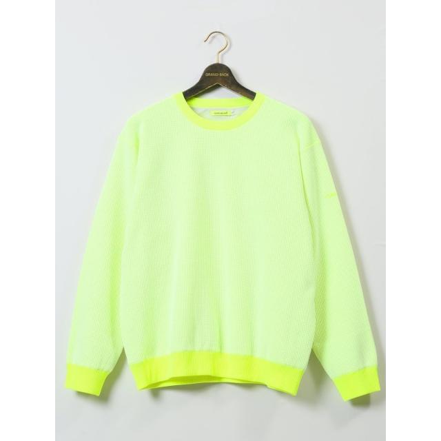 グランバック（GRAND−BACK）/【大きいサイズ ストレッチ ウォッシャブル】ビバハート ゴルフ 軽量裏地付 クルーニット